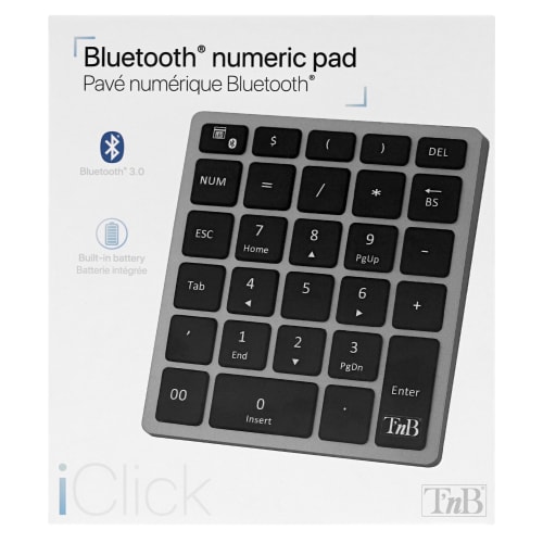Pavé numérique Bluetooth rechargeable iClick6