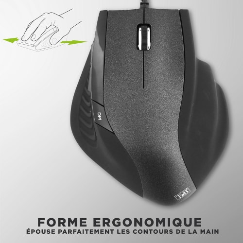 Souris filaire ergonomique4