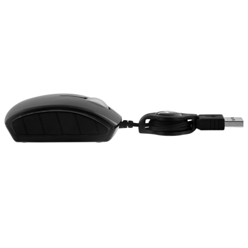 Souris filaire ultra compacte GUPPY noire4