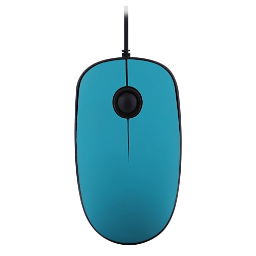 Souris filaire USB-A & USB-C SUNSET bleu2