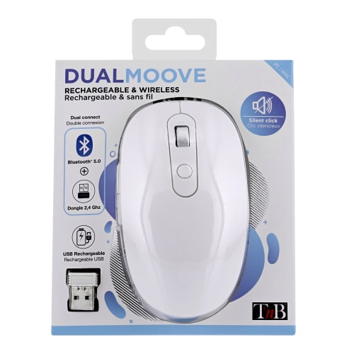 2 in 1 Wireless Rechargeable Mouse5