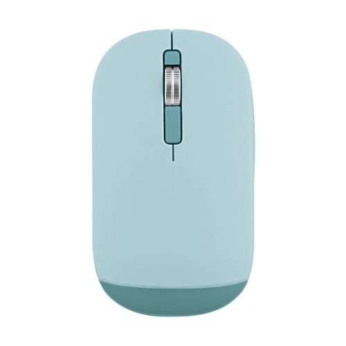 Souris sans fil double mode de connexion bleue - COLOR3