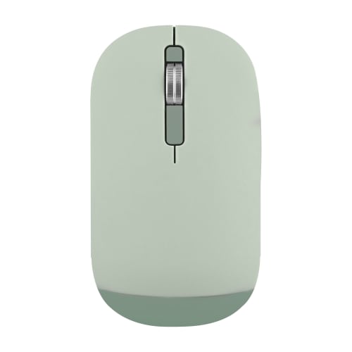 Souris double mode de connexion verte - COLOR3