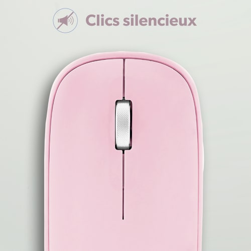 iClick color DUAL CONNECT mouse pink6