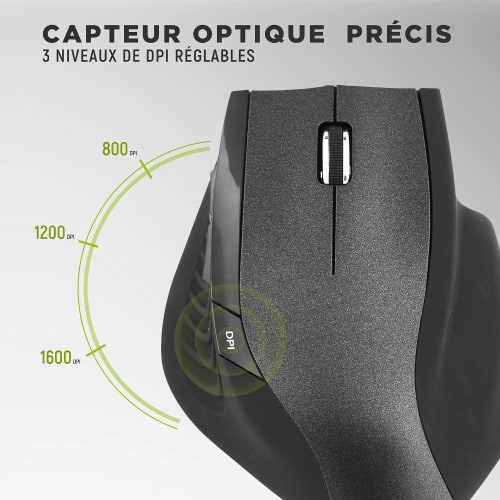 Souris sans fil ergonomique5
