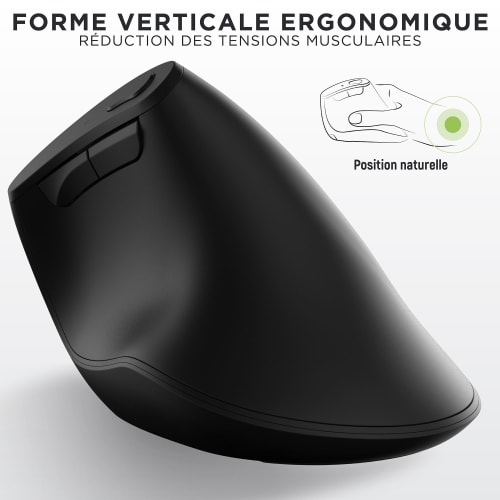 ERGO INFINITE Vertical Rechargeable Wireless Mouse4
