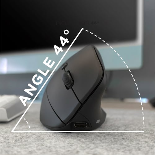 Souris sans fil ergonomique verticale ultra légère6
