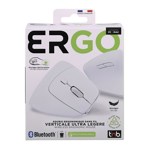 Souris sans fil ergonomique verticale ultra légère6