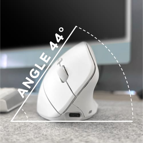 Ultra-lightweight ergonomic vertical wireless mouse6