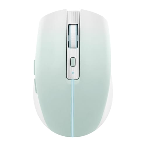 Souris colorée rechargeable dual connect bleue - GRADIENT4