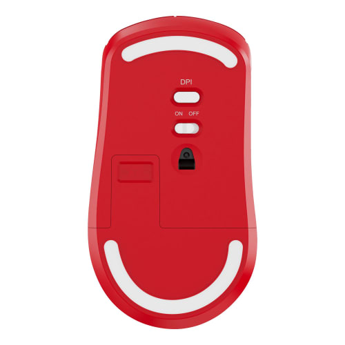Souris sans fil USB-A & Bluetooth - OFFICE - Rouge3