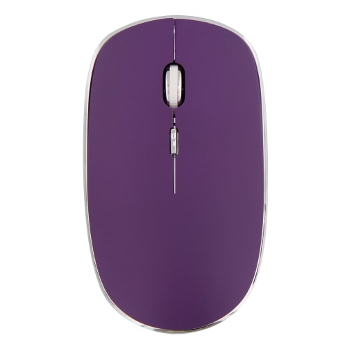 RUBBY purple silent click wireless mouse2