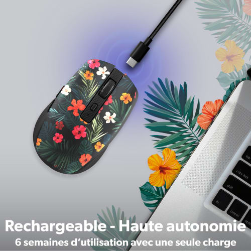 Souris sans fil Bluetooth rechargeable - AMAZONIA EXCLUSIV4