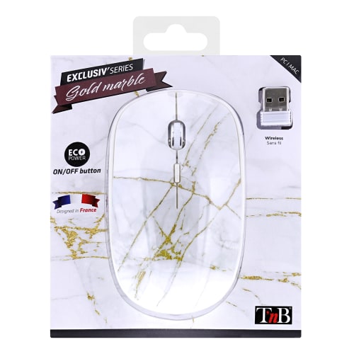 Souris sans fil GOLD EXCLUSIV4