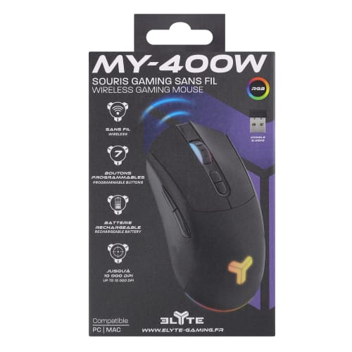 ELYTE - Souris Gamer Sans fil MY-400W6