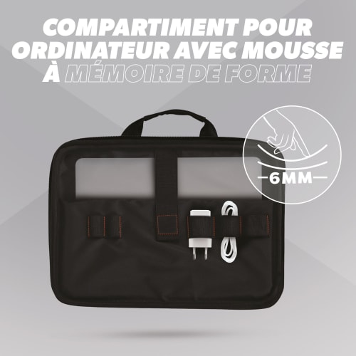 Sacoche PC 2 compartiments  15.6