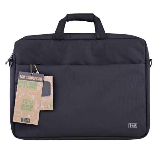 Sacoche Ordinateur Portable 15,6" FUNSEED En Nylon - Bandoulière Amovible, Design Simple Et Professionnel