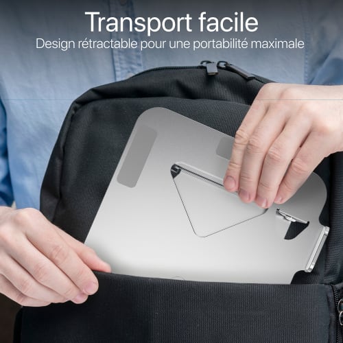 Soporte metálico ajustable para portátil - iClick5