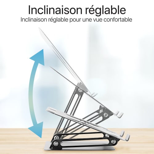 Soporte metálico ajustable para portátil - iClick6
