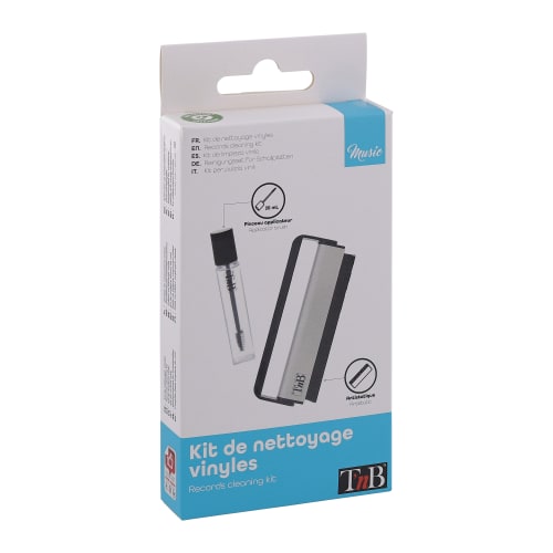 Kit de nettoyage 2 en 1 pour disques et platines vinyles5