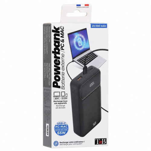 Batterie externe 20 000 mAh Power Delivery 65W6