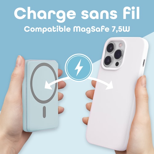 Banco de energía de 5000 mAh compatible con MagSafe4