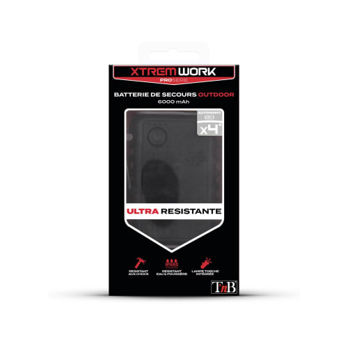 1XUSB-A 6000mAh 10W XTREMWORK Backup Battery5