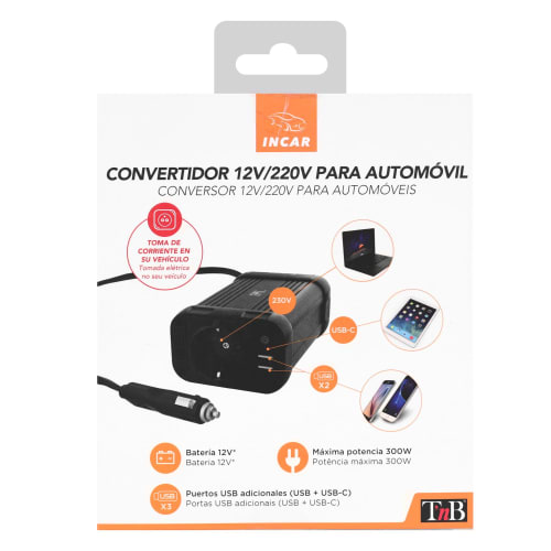 Convertisseur de tension 12V/230V4