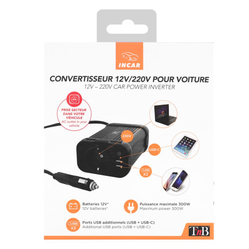 Convertisseur de tension 12V/230V5