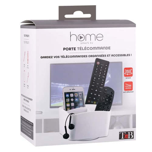 White remote control holder3