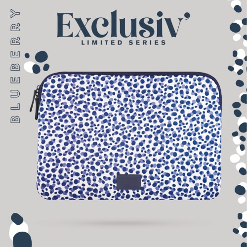 HOUSSE PC DESIGN EXCLUSIV BLUEBERRY 13-14''3