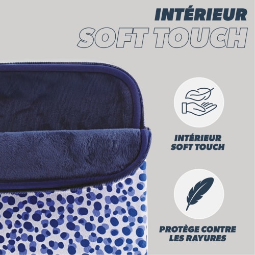 HOUSSE PC DESIGN EXCLUSIV BLUEBERRY 13-14''6