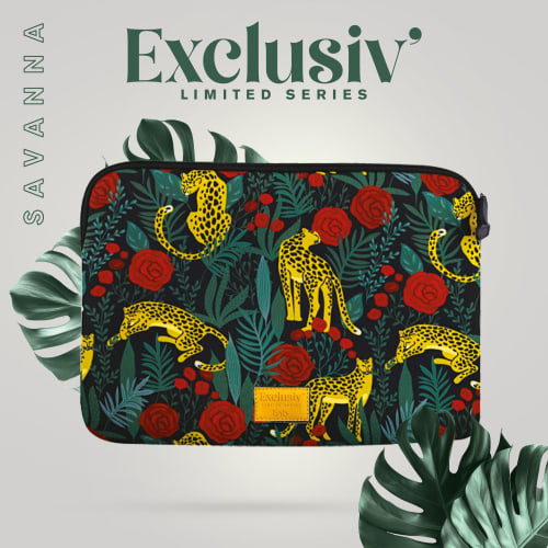 HOUSSE PC DESIGN EXCLUSIV SAVANNA 13-14''3
