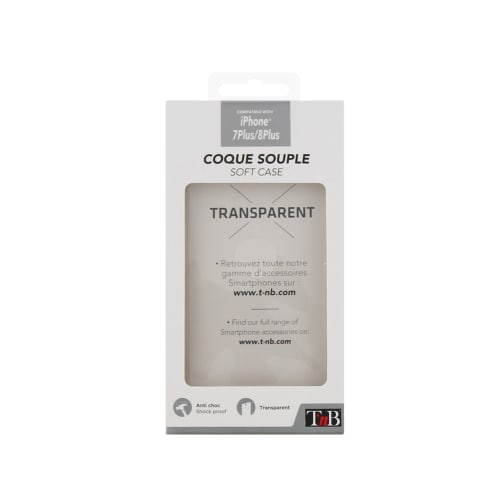 Coque souple pour iPhone 7 Plus-8 Plus2