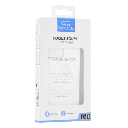 Coque souple transparente pour Samsung Galaxy S20 Ultra2