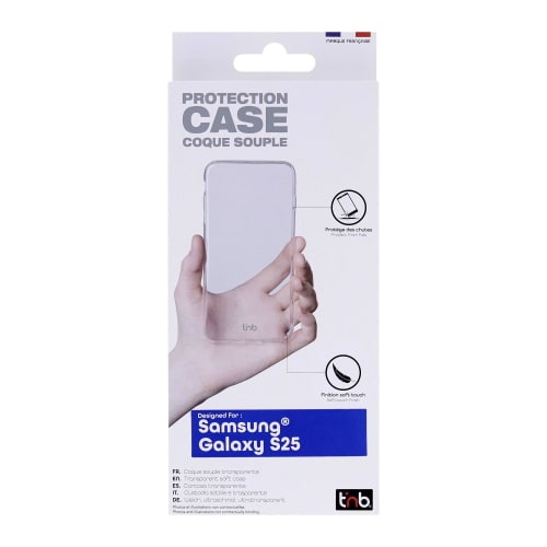 Transparent soft case for Samsung Galaxy S253