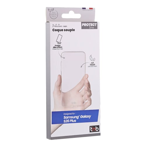 Coque souple transparente pour Samsung S26 PLUS2