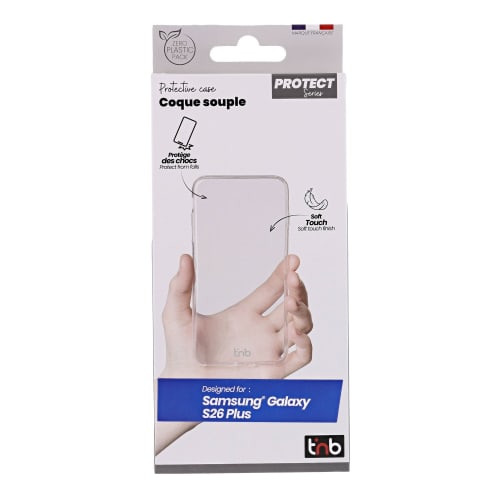 Coque souple transparente pour Samsung S26 PLUS3