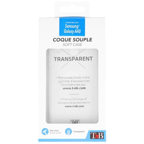 Coque souple transparente pour Samsung Galaxy A402