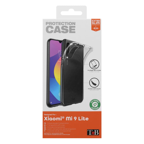 Coque souple transparente pour Xiaomi MI 9 Lite.4