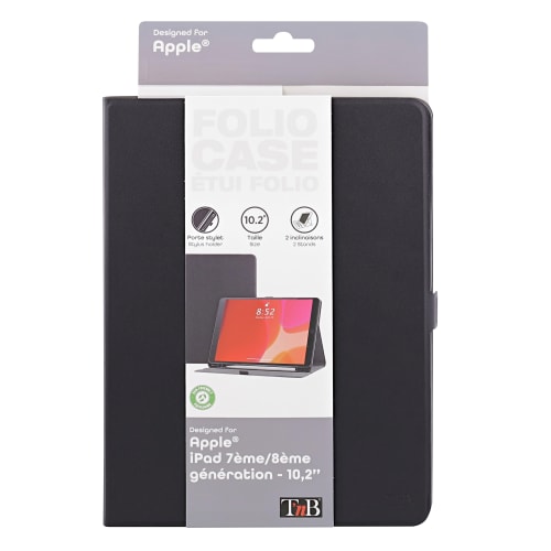 Funda tipo libro para tableta iPad de 10,2