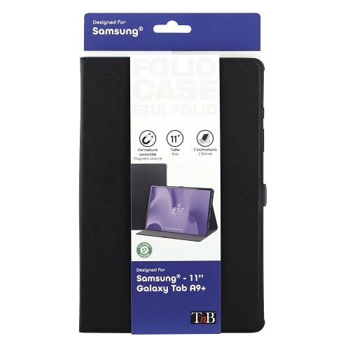 Étui folio pour tablette SAMSUNG A9+ noir6