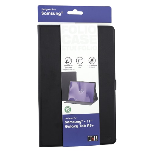 Étui folio pour tablette SAMSUNG A9+ noir7