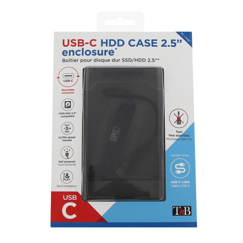 BOITIER DISQUE DUR 2.5'' EN USB-C5