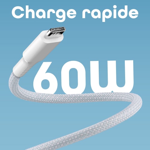 Câble USB-C vers USB-C gaine magnétique4
