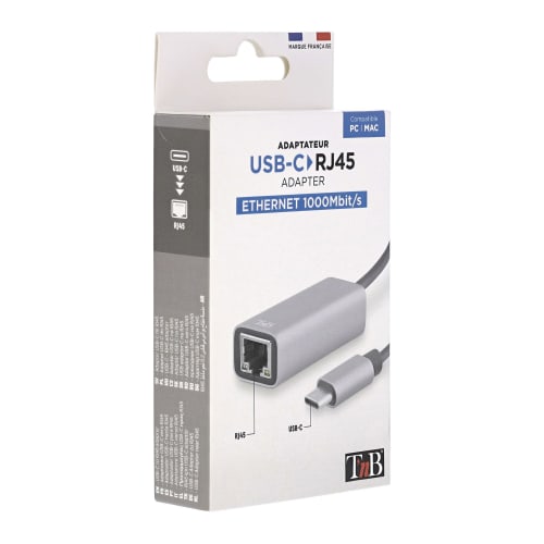 Adaptateur USB-C vers RJ453