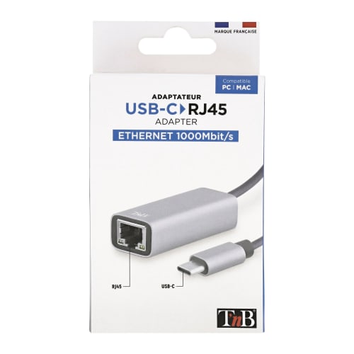 Adaptateur USB-C vers RJ454