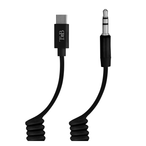 Câble USB-C vers jack 3.5mm torsadé1