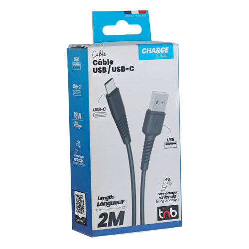 Câble USB-C connecteurs renforcés3