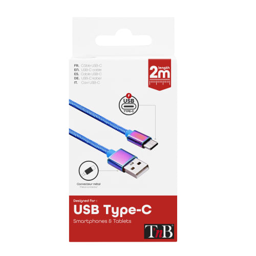 Câble USB-C connecteurs iridium5